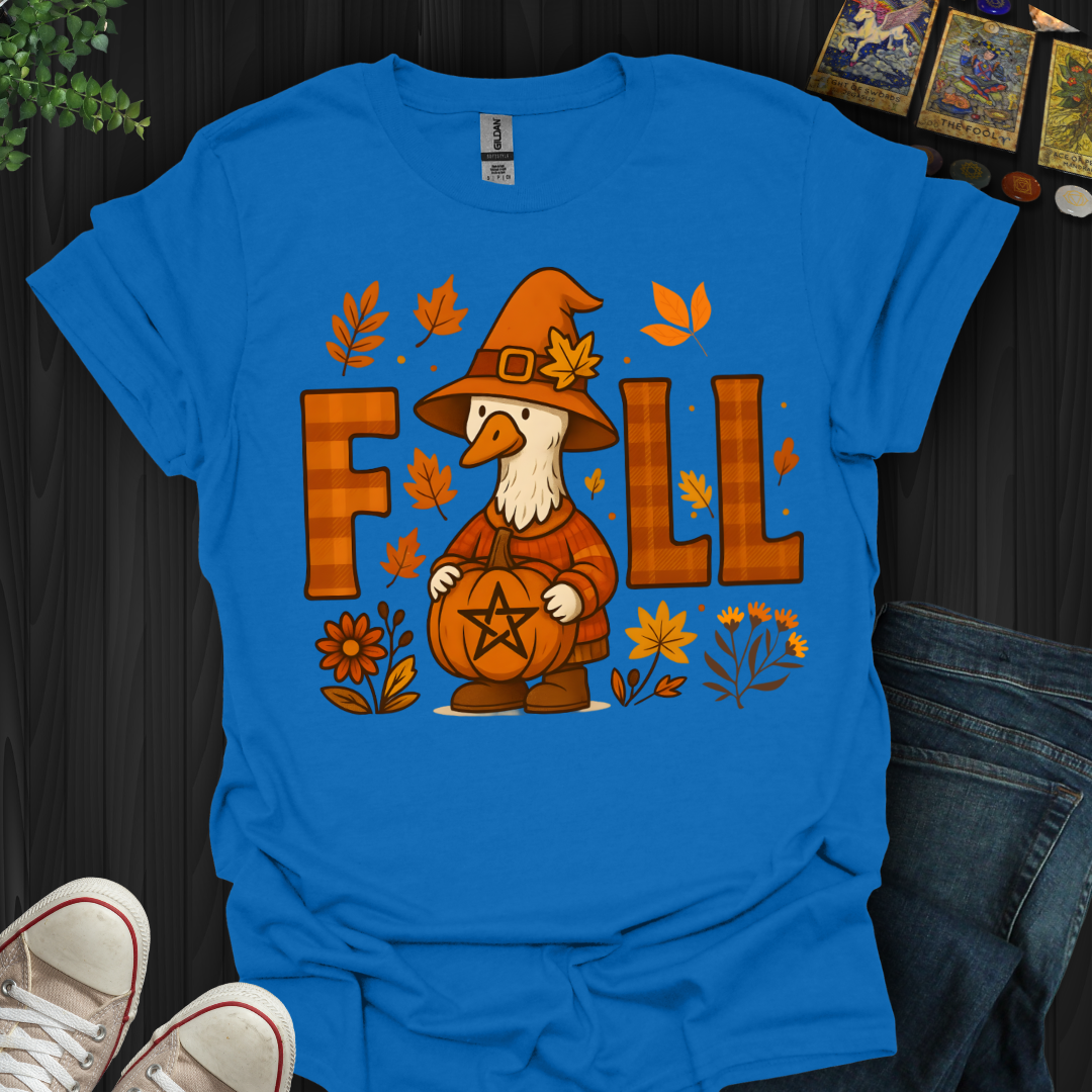 Witchy Goose Fall Vibes  T-Shirt