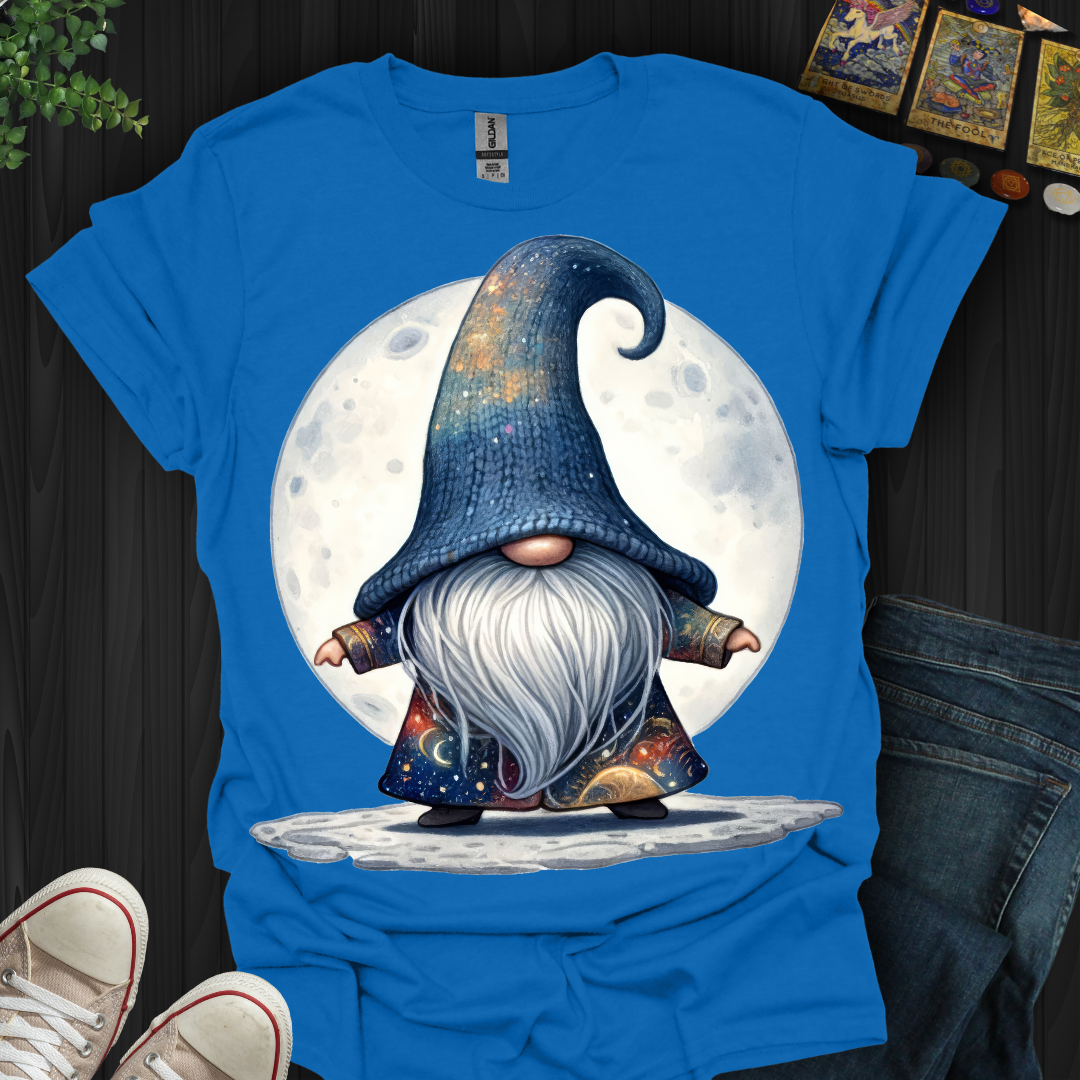Celestial Moon Gnome  T-Shirt