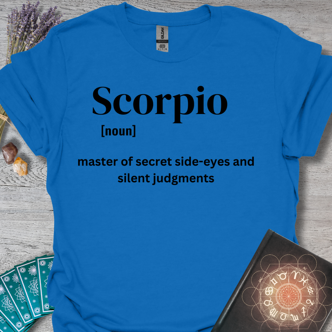 Scorpio Definition T-Shirt