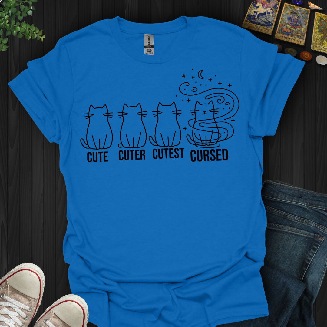 Cute,Cuter,Cutest,Cursed T-Shirt