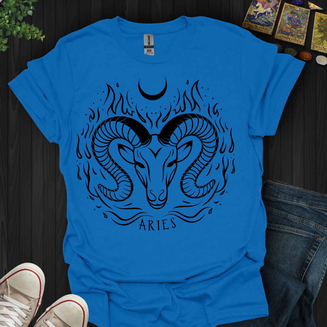 Fiery Aries Vibes T-Shirt