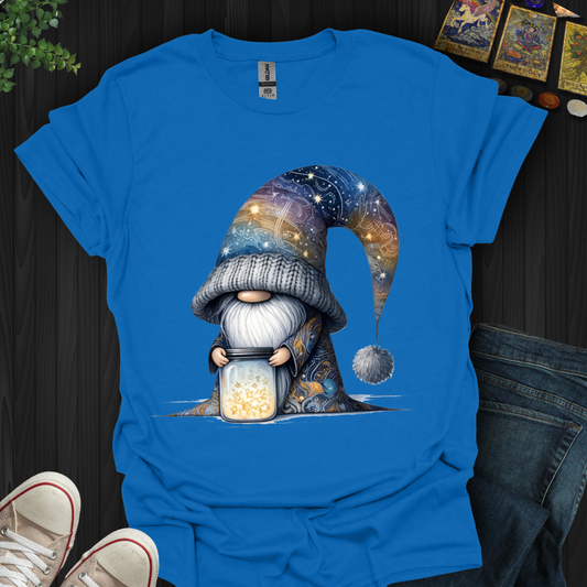 Celestial Gnome With Fireflies T-Shirt
