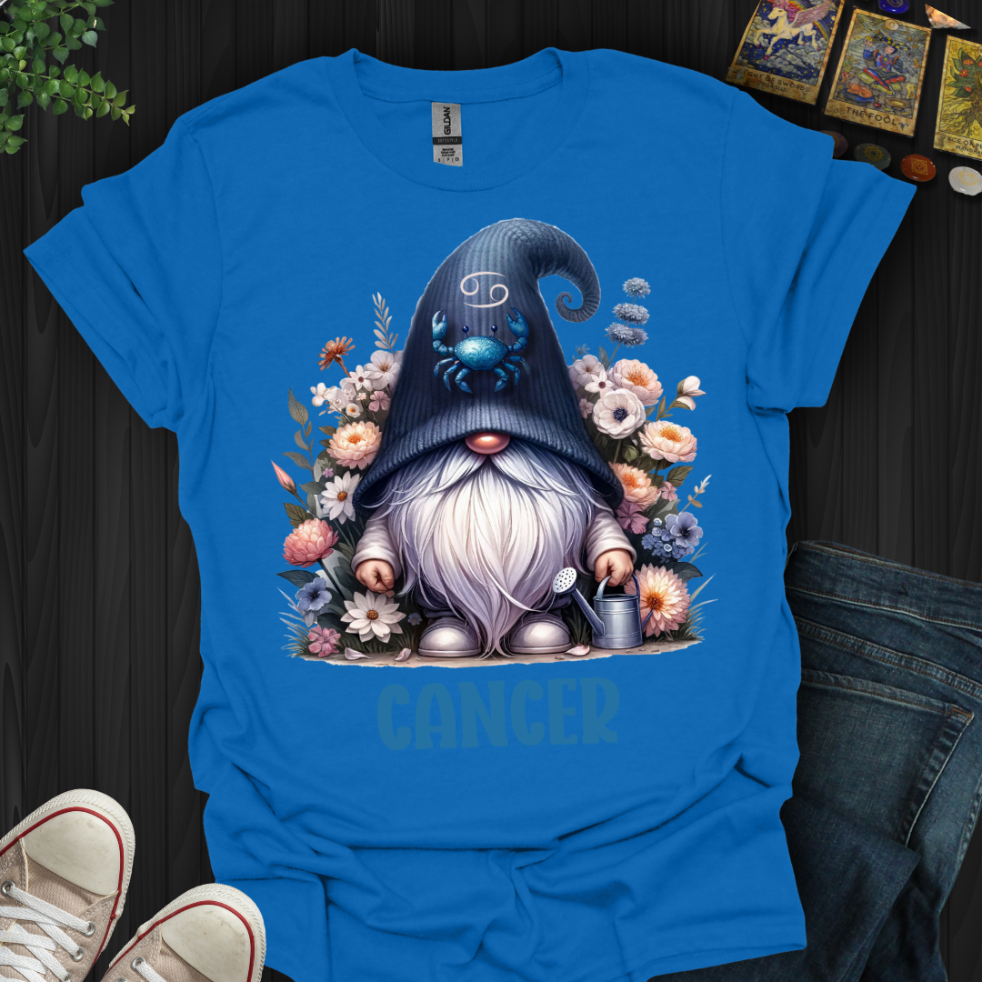 Cancer Gnome: Nurturer of the Zodiac  T-Shirt