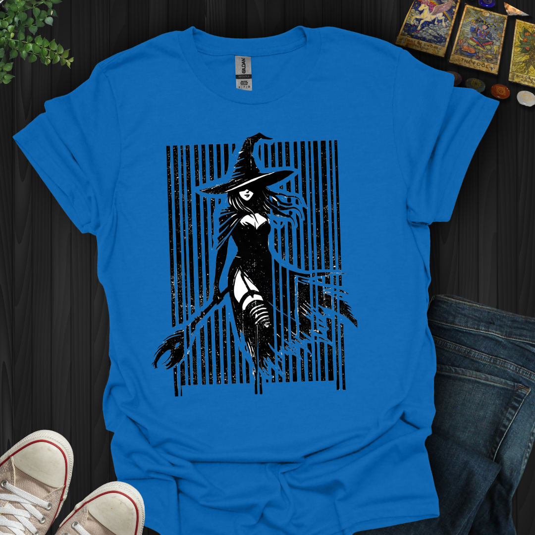 Bar Code Witch T-Shirt