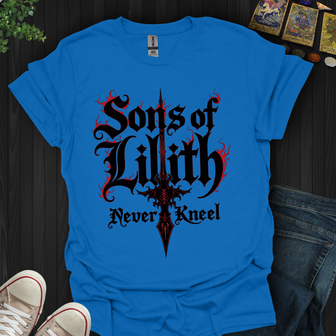 Sons of Lilith- Never Kneel T-Shirt