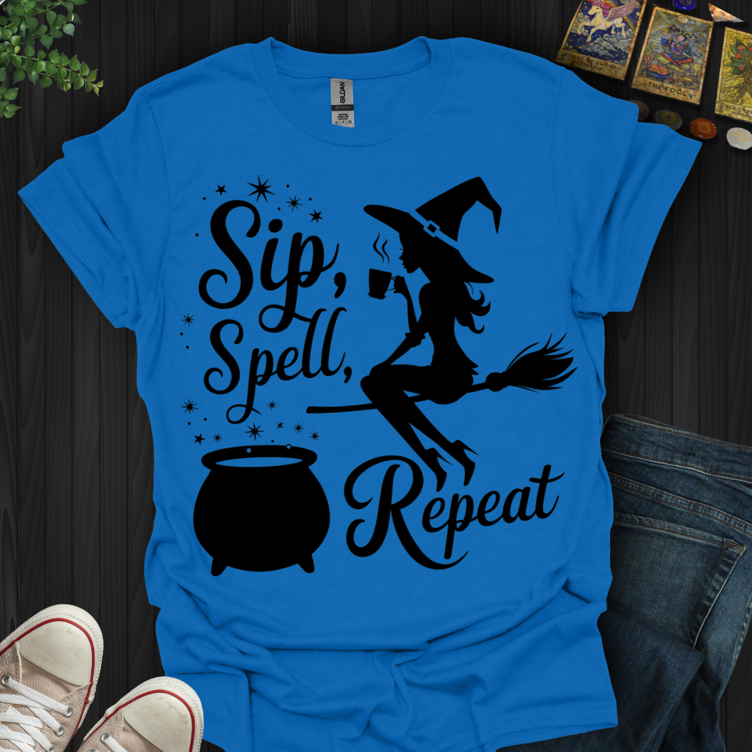 Sip, Spell, Repeat T-Shirt