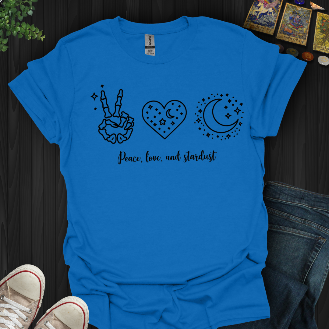 Peace, Love, and Stardust T-Shirt