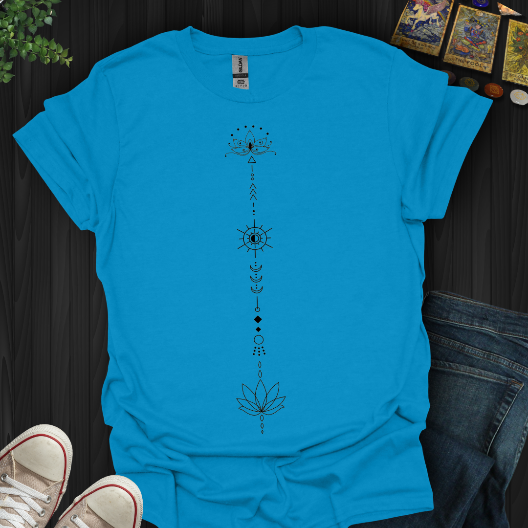 Boho Lotus Drop T-Shirt