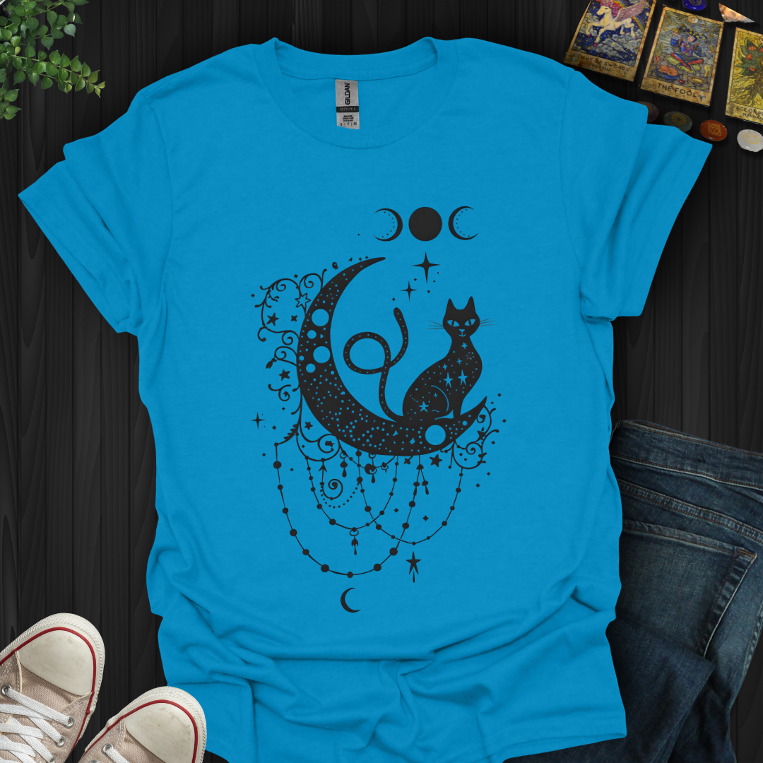 Mystic Moon Cat T-Shirt