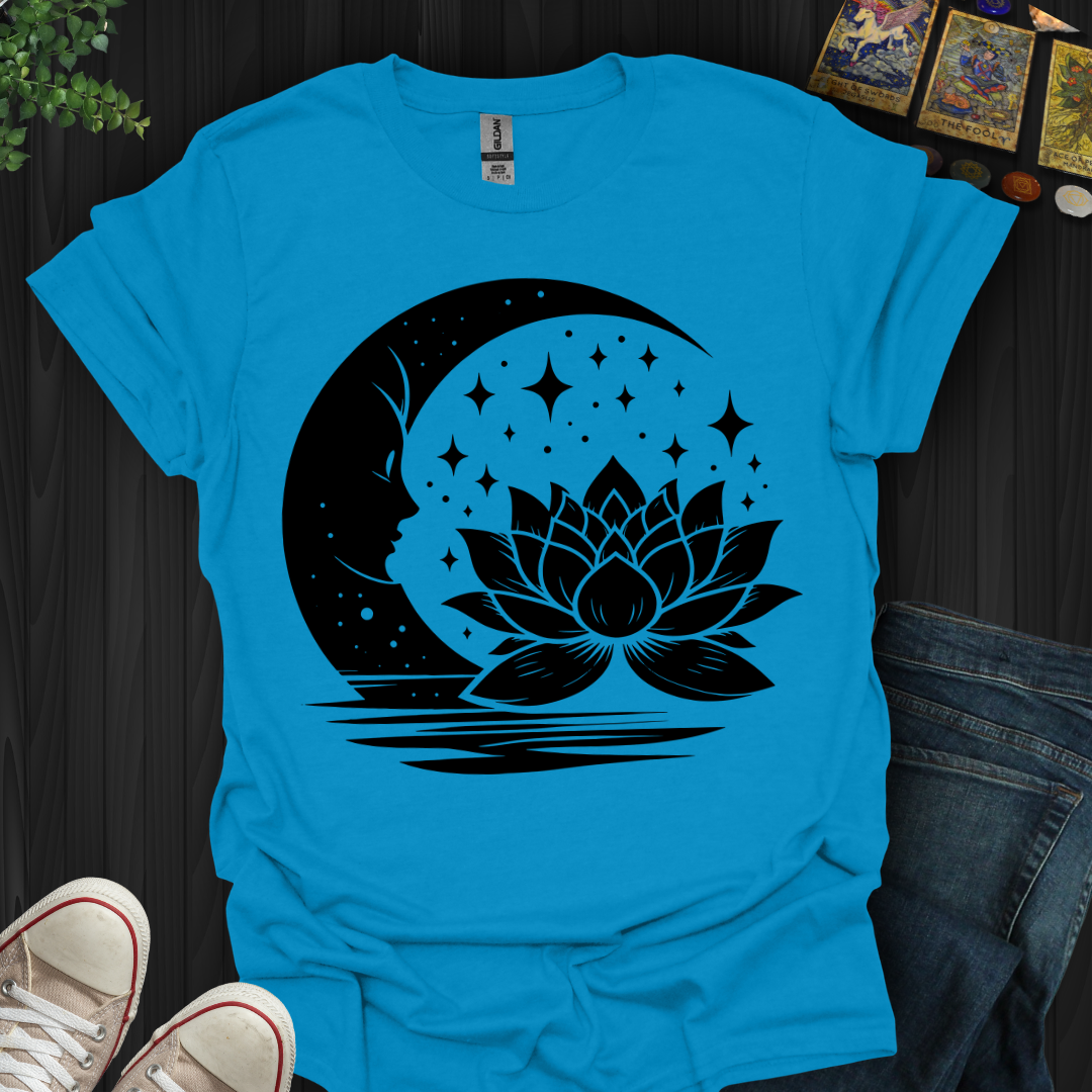 Water Lotus Moon T-Shirt