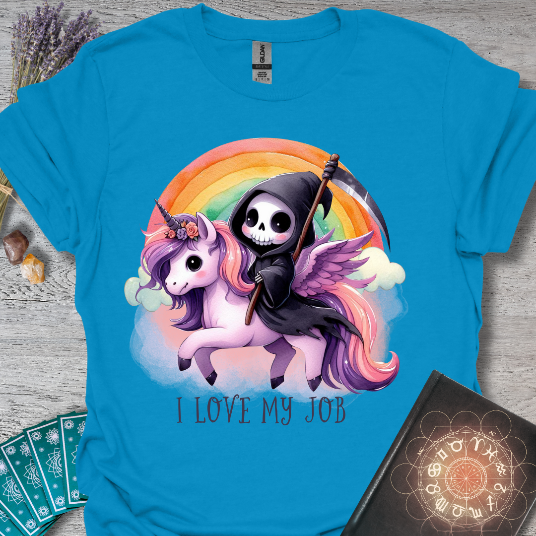 Grim Reaper I Love My Job T-Shirt