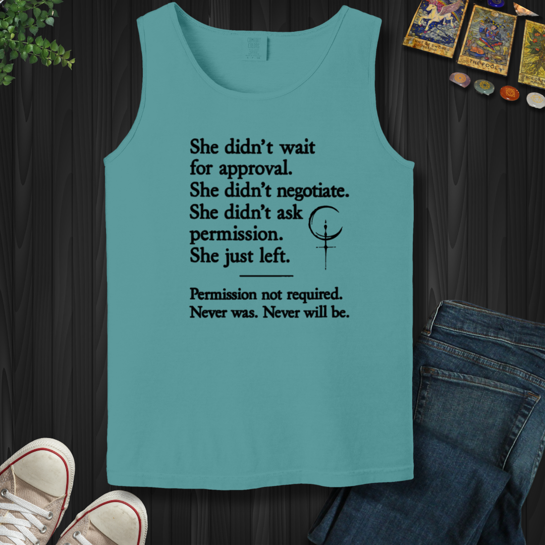 Permission Not Required Tank Top