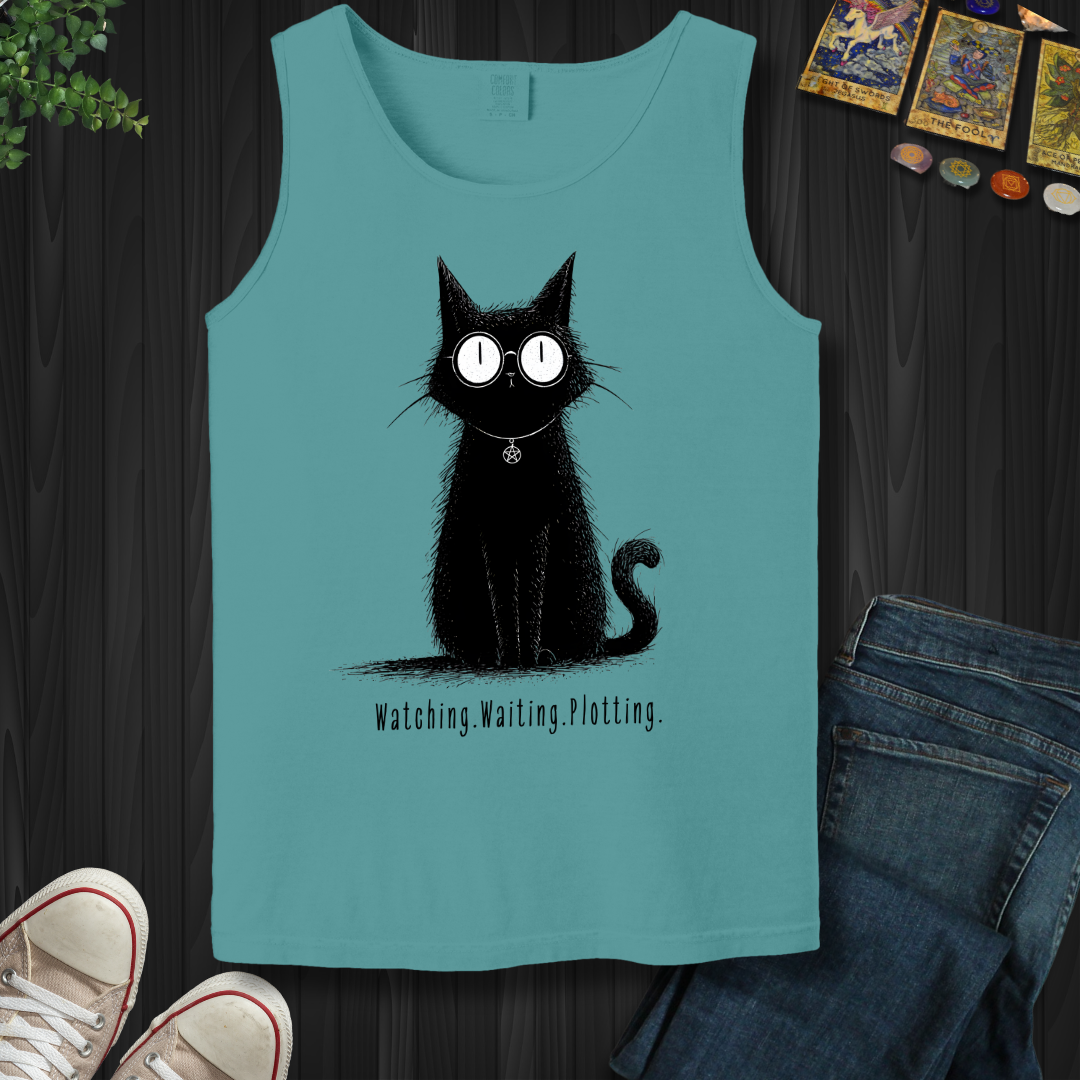 Watching. Waiting. Plotting Tank Top