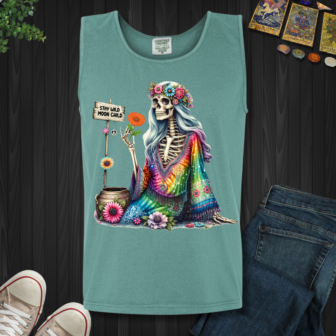 Hippy Moon Child Tank Top