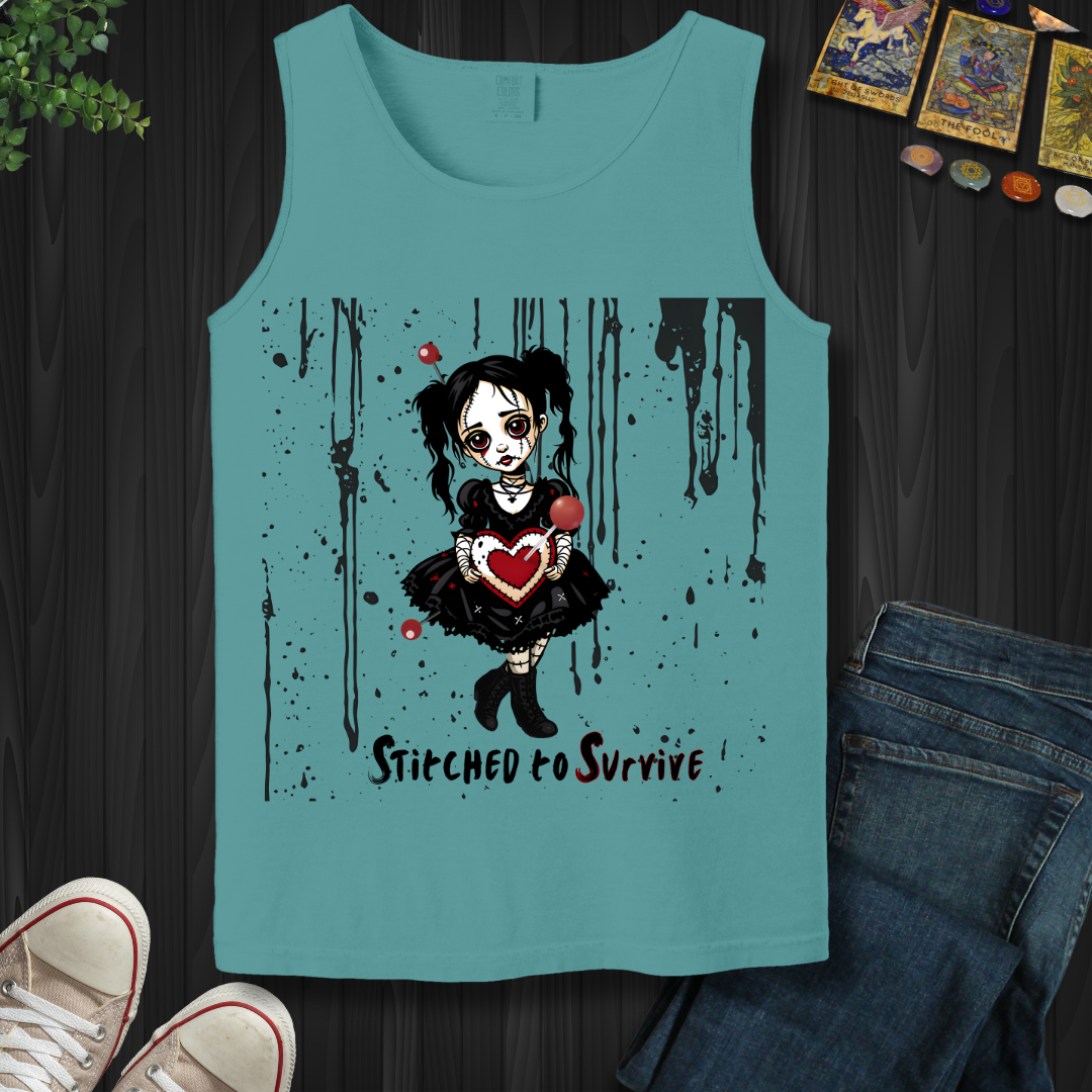 Stitched To Survive Tank Top