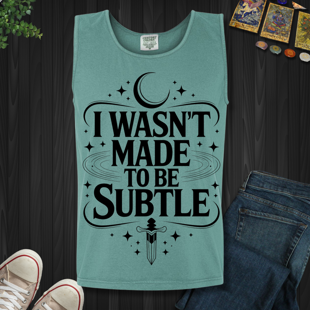 Not Subtle Tank Top