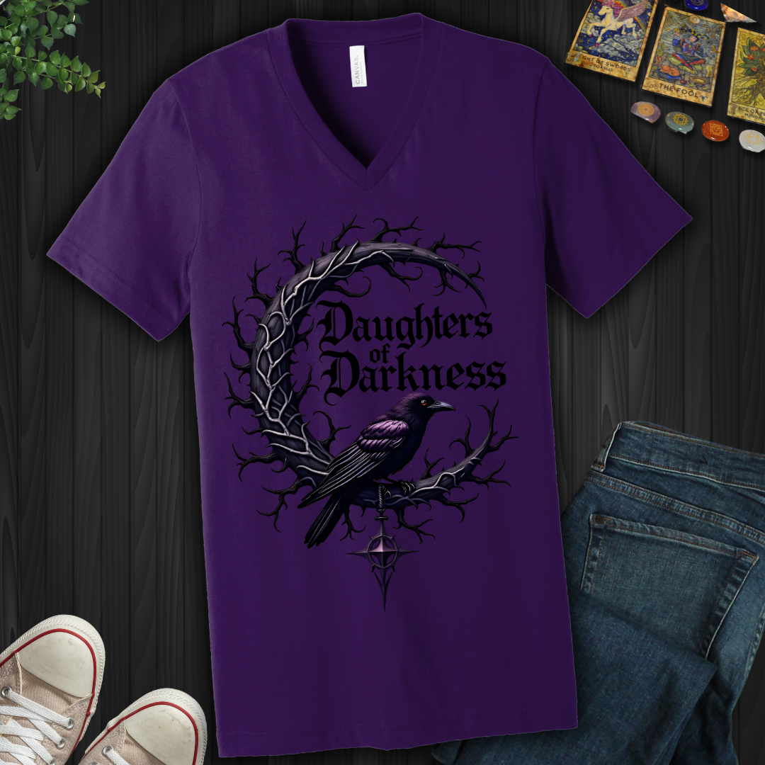 Daughters Of Darkness V-Neck Tee