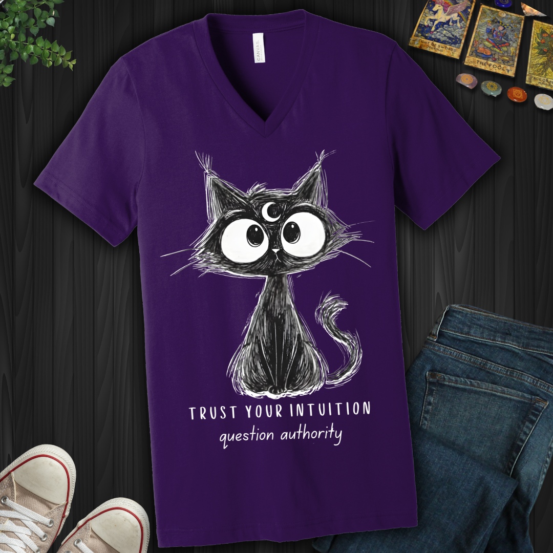 Trust Your Intuition V-Neck Tee