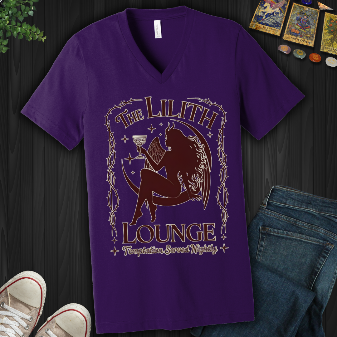 The Lilith Lounge V-Neck Tee