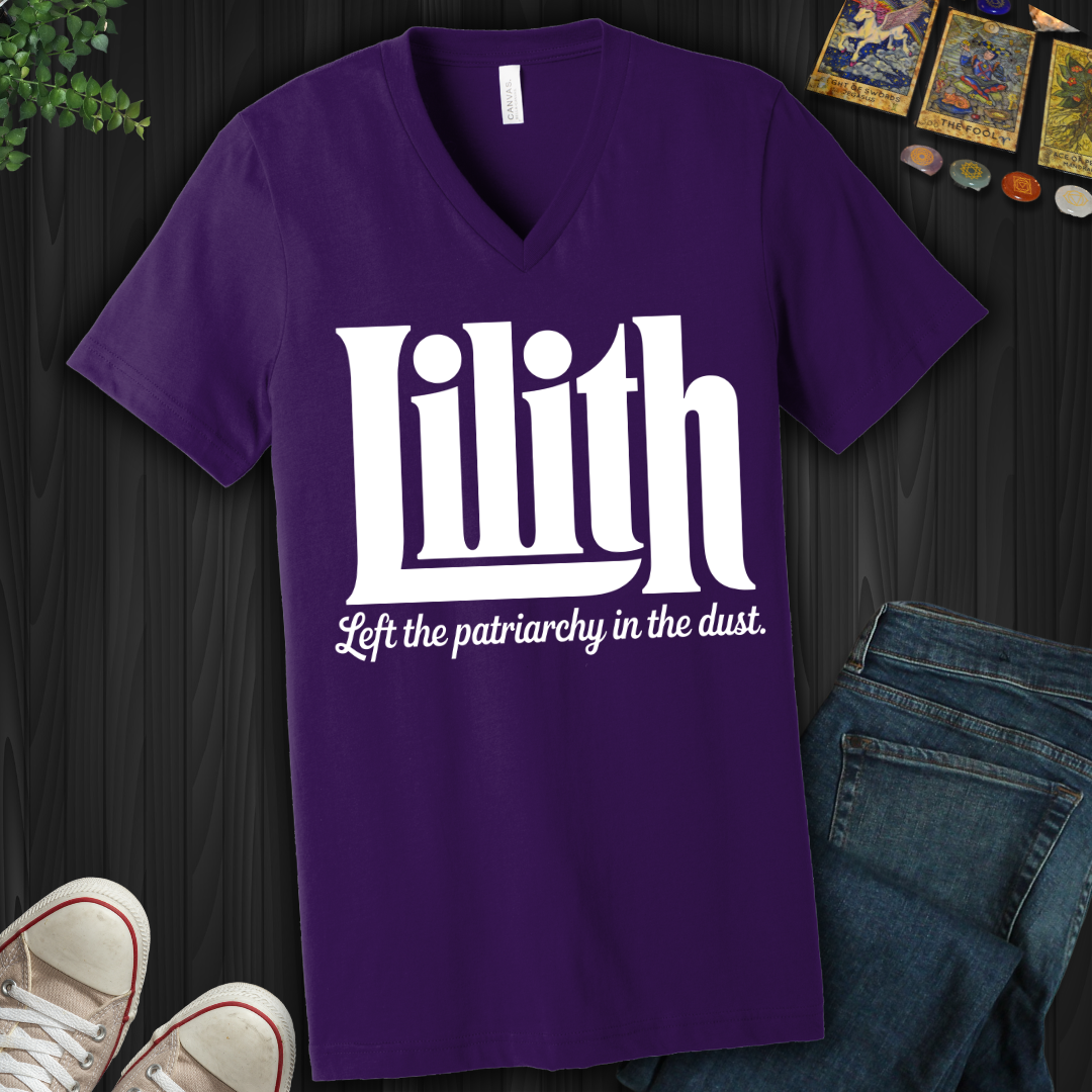 Left The Patriarchy In The Dust V-Neck