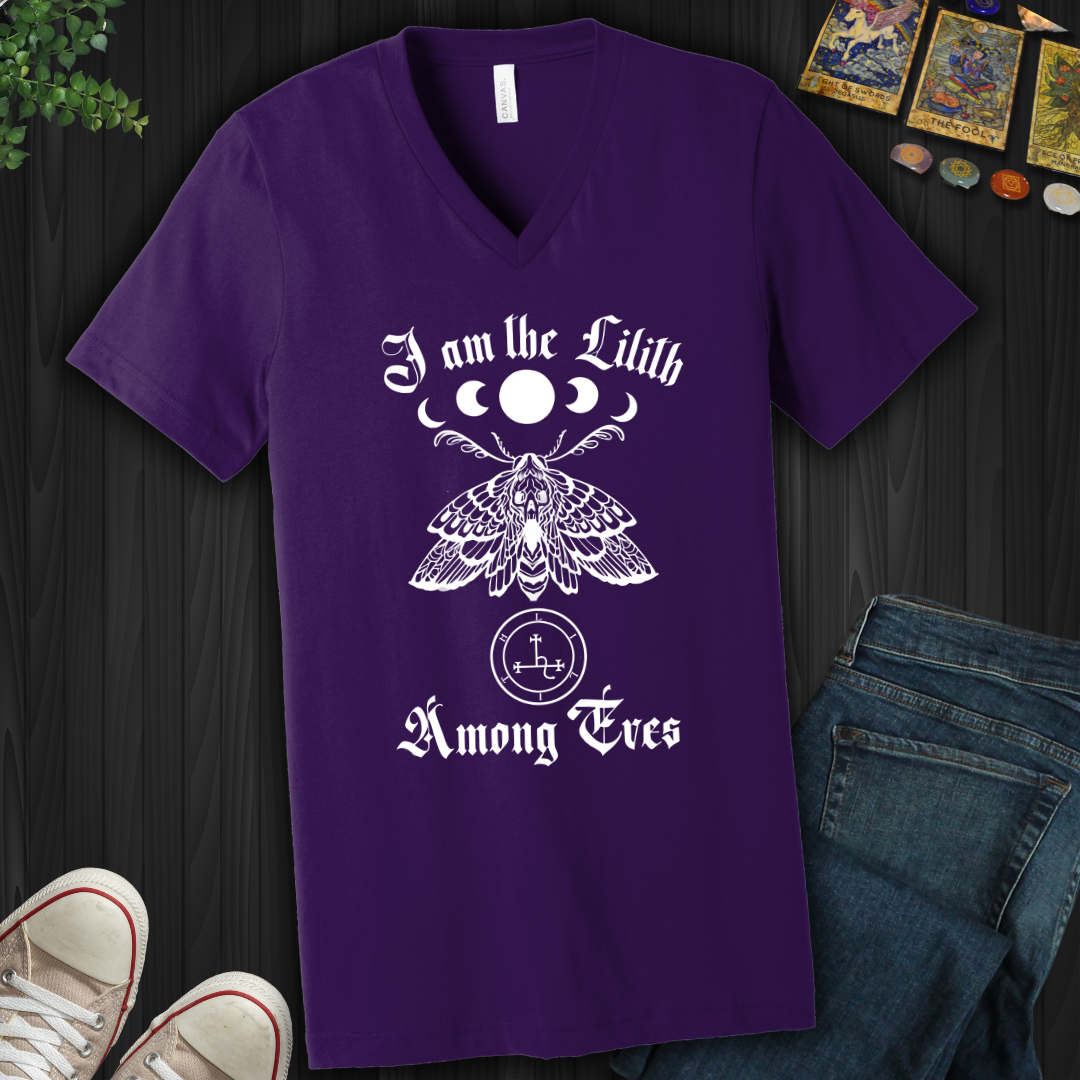 I Am the Lilith Among Eves V-Neck Tee