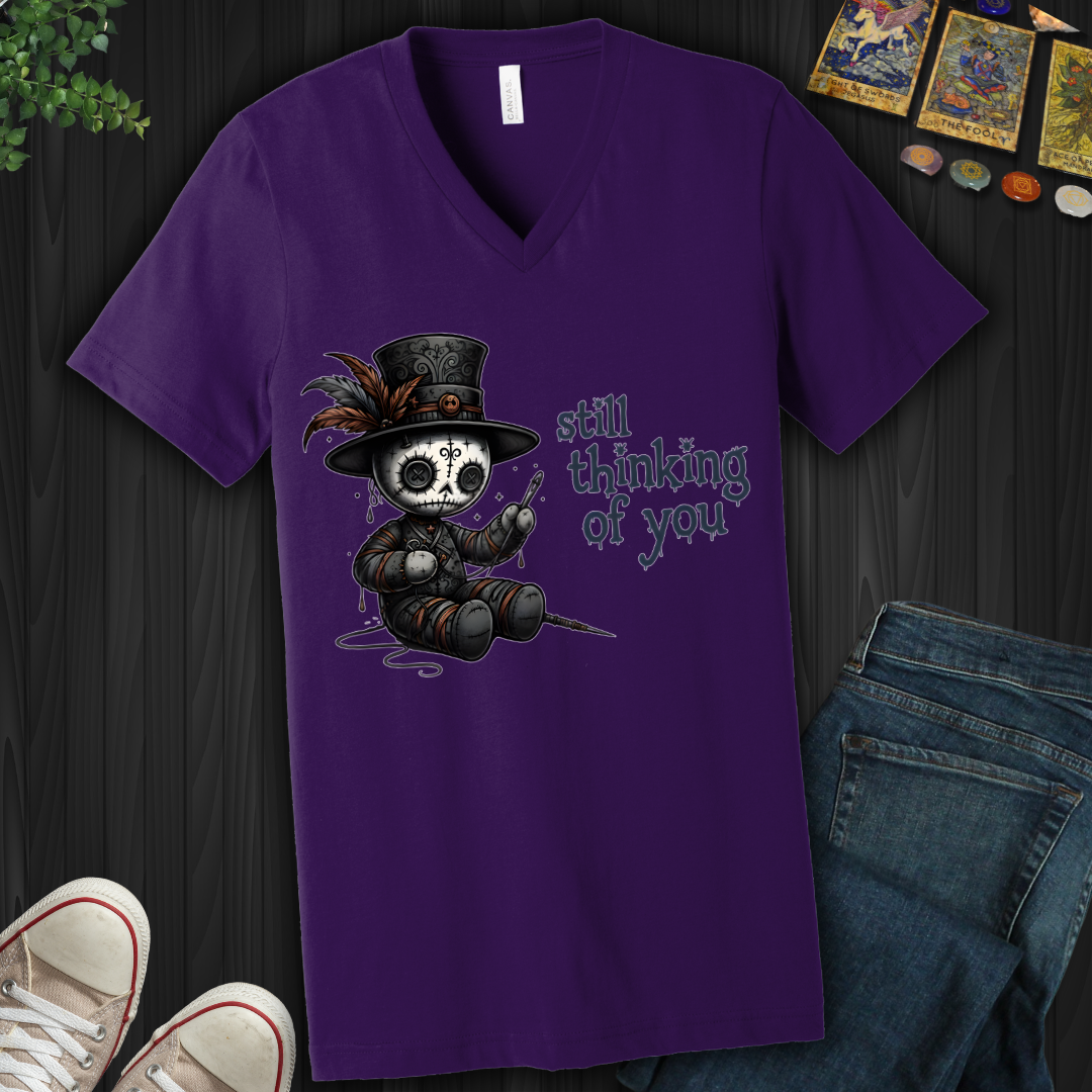 Still Thinking Of You Voodoo  V-Neck Tee