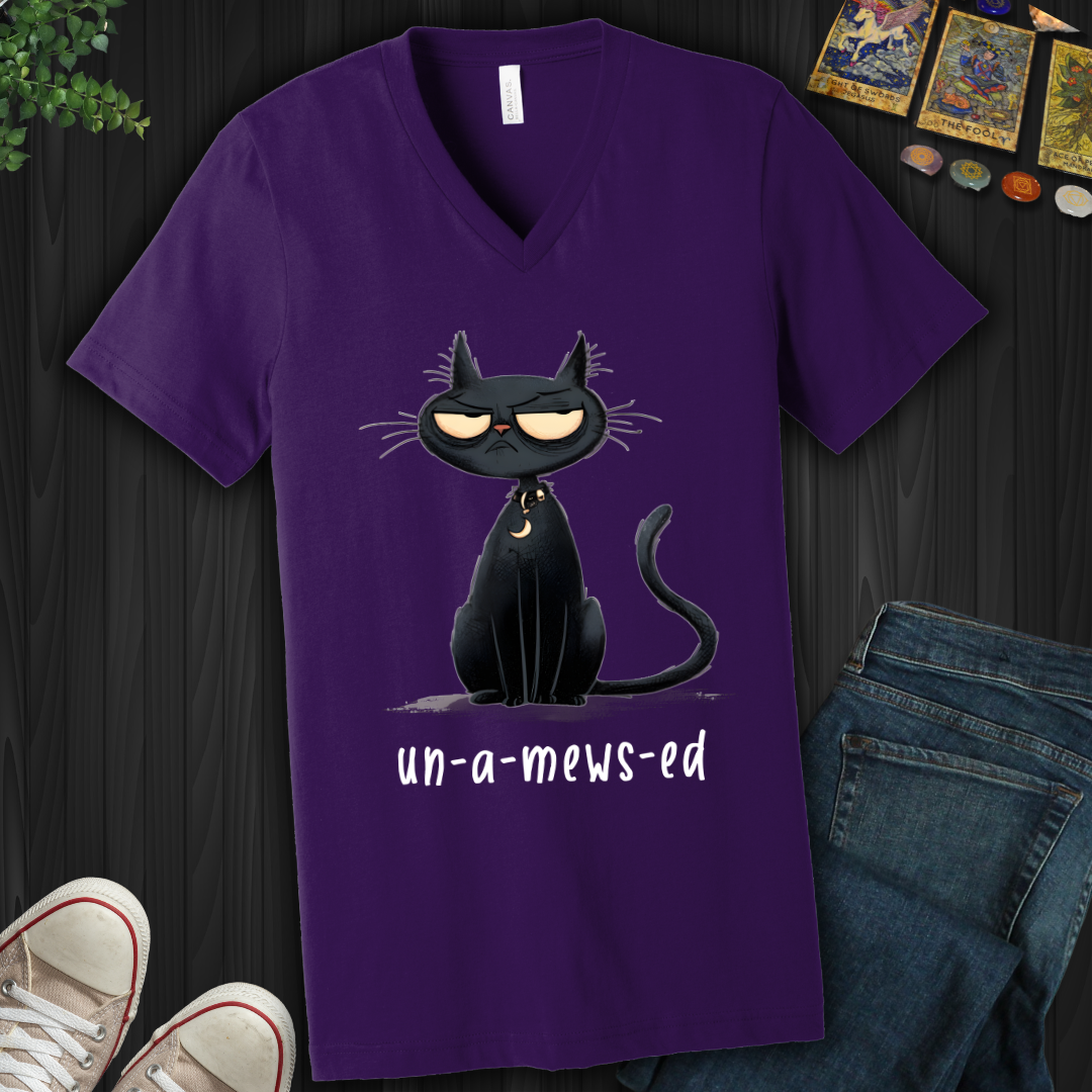 Un-a-mews-ed V-Neck Tee