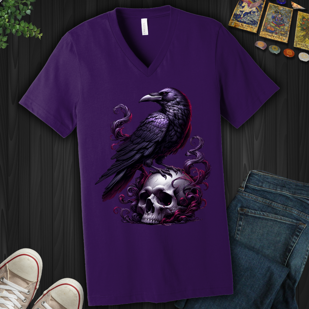 Raven's Omen V-Neck Tee