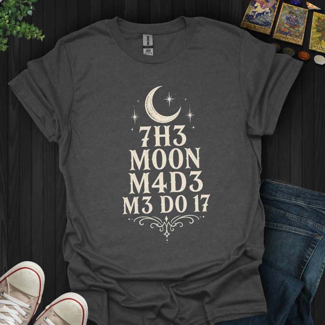 The Moon Made Me Do It Code T-Shirt