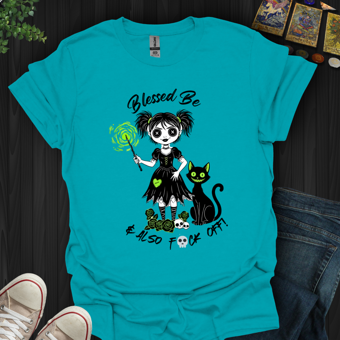 Blessed Be And F- Off  T-Shirt
