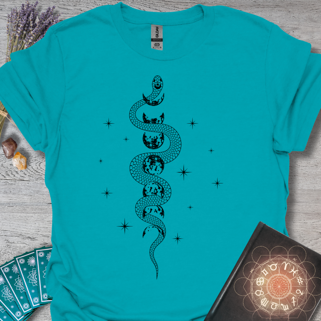 Moon Phase Snake T-Shirt