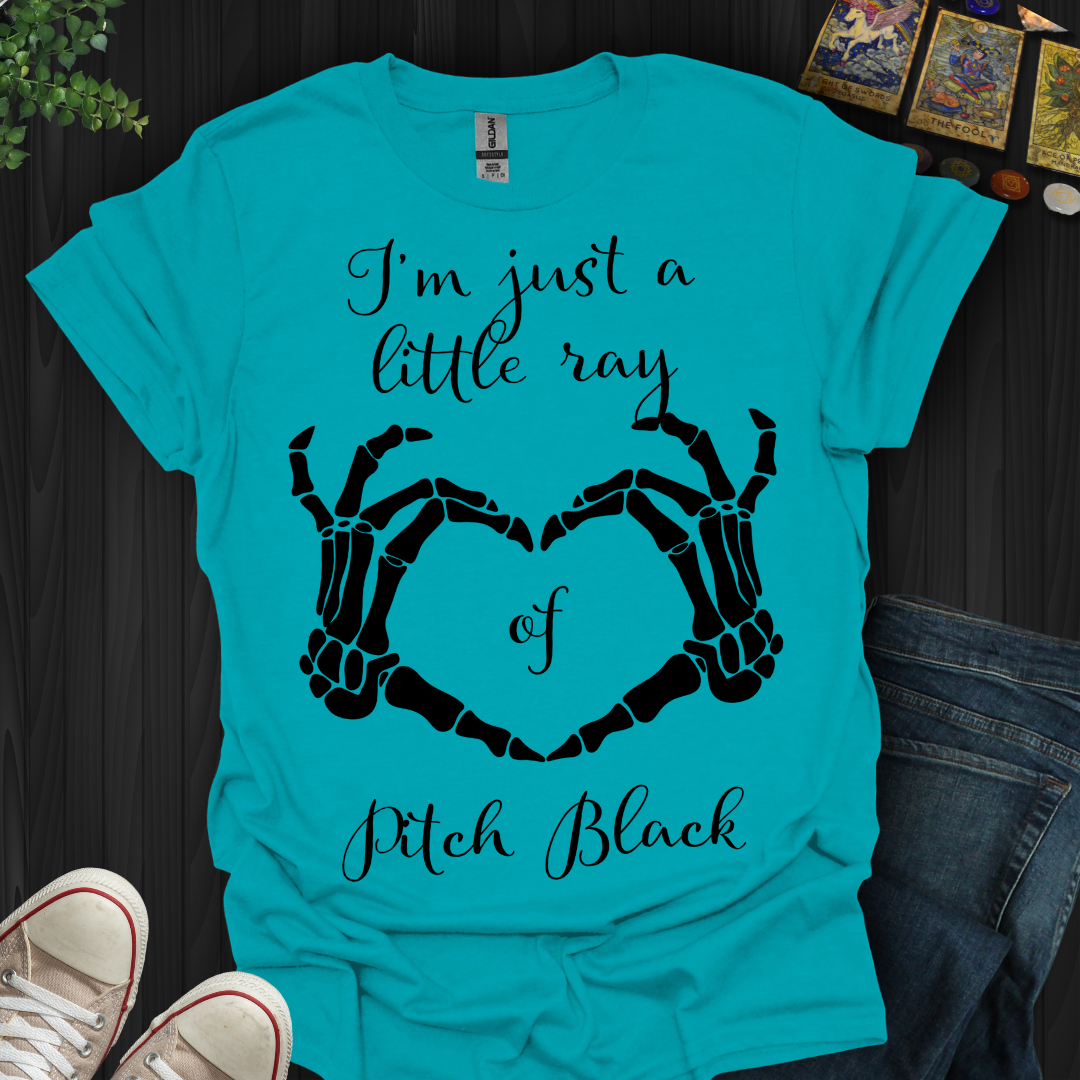 Little Ray Of Pitch Black (black) T-Shirt