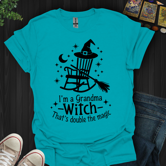 Grandma Witch: Double the Magic! T-Shirt