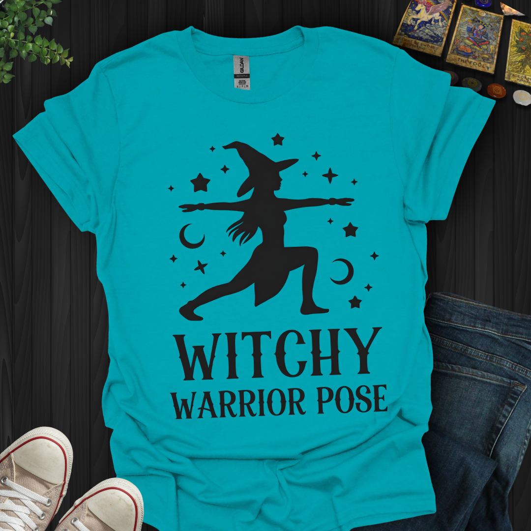 Witchy Warrior Pose T-Shirt