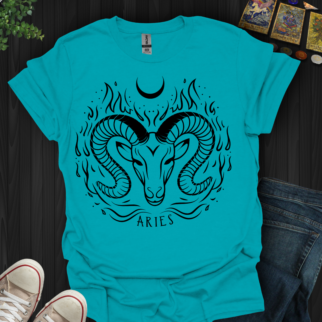 Fiery Aries Vibes T-Shirt