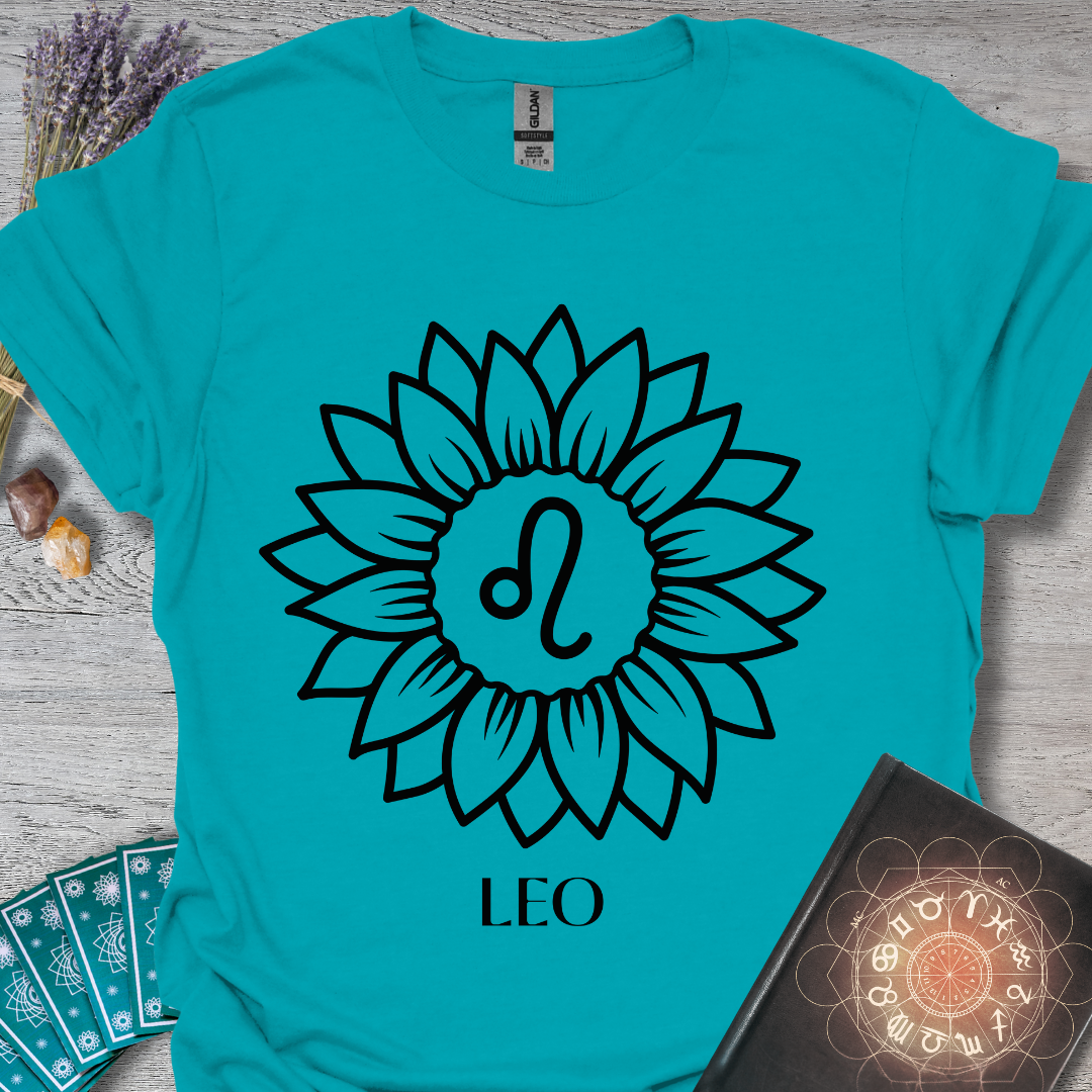 Leo Sunflower T-Shirt