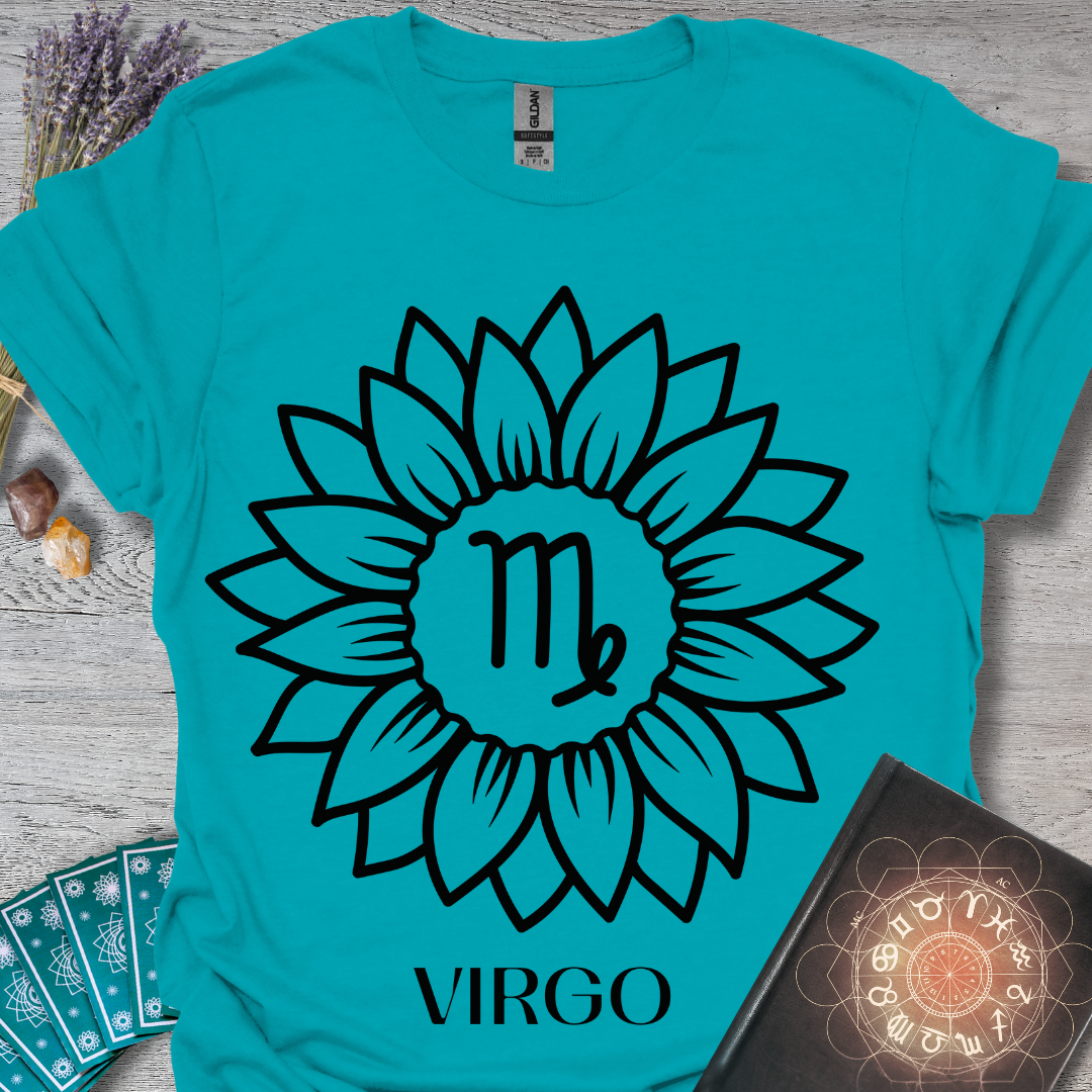 Virgo Sunflower T-Shirt