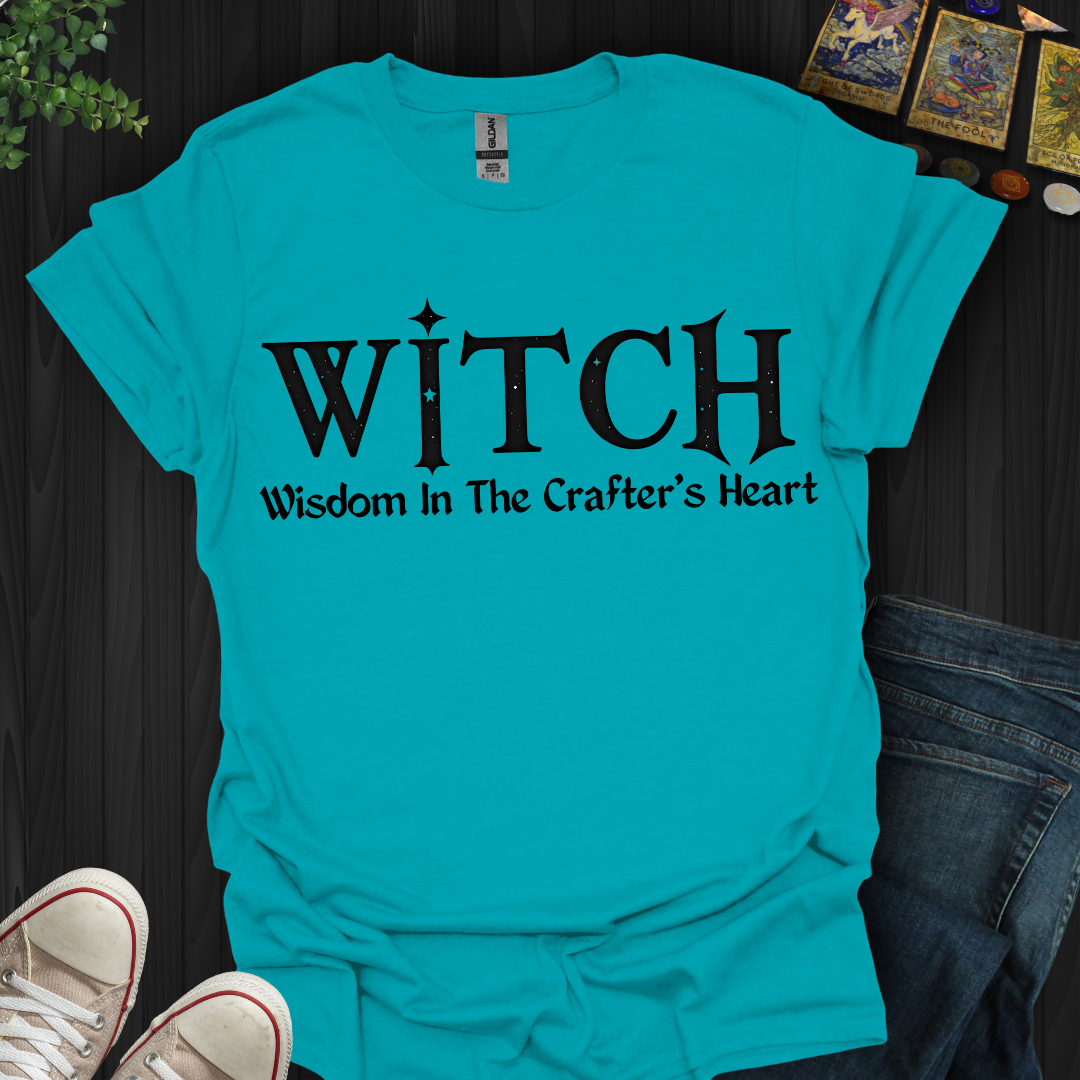 Wisdom In The Crafter's Heart T-shirt