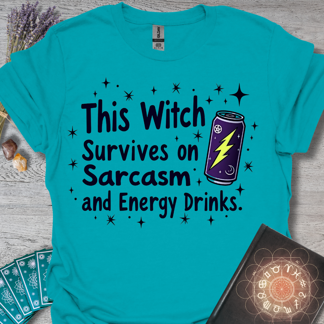 Sarcasm and Energy Witch T-Shirt