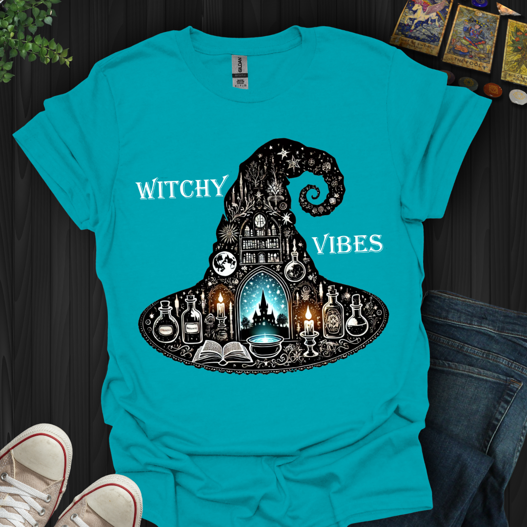 Witchy Vibes Hat T-Shirt