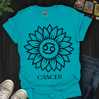 Cancer Sunflower T-Shirt