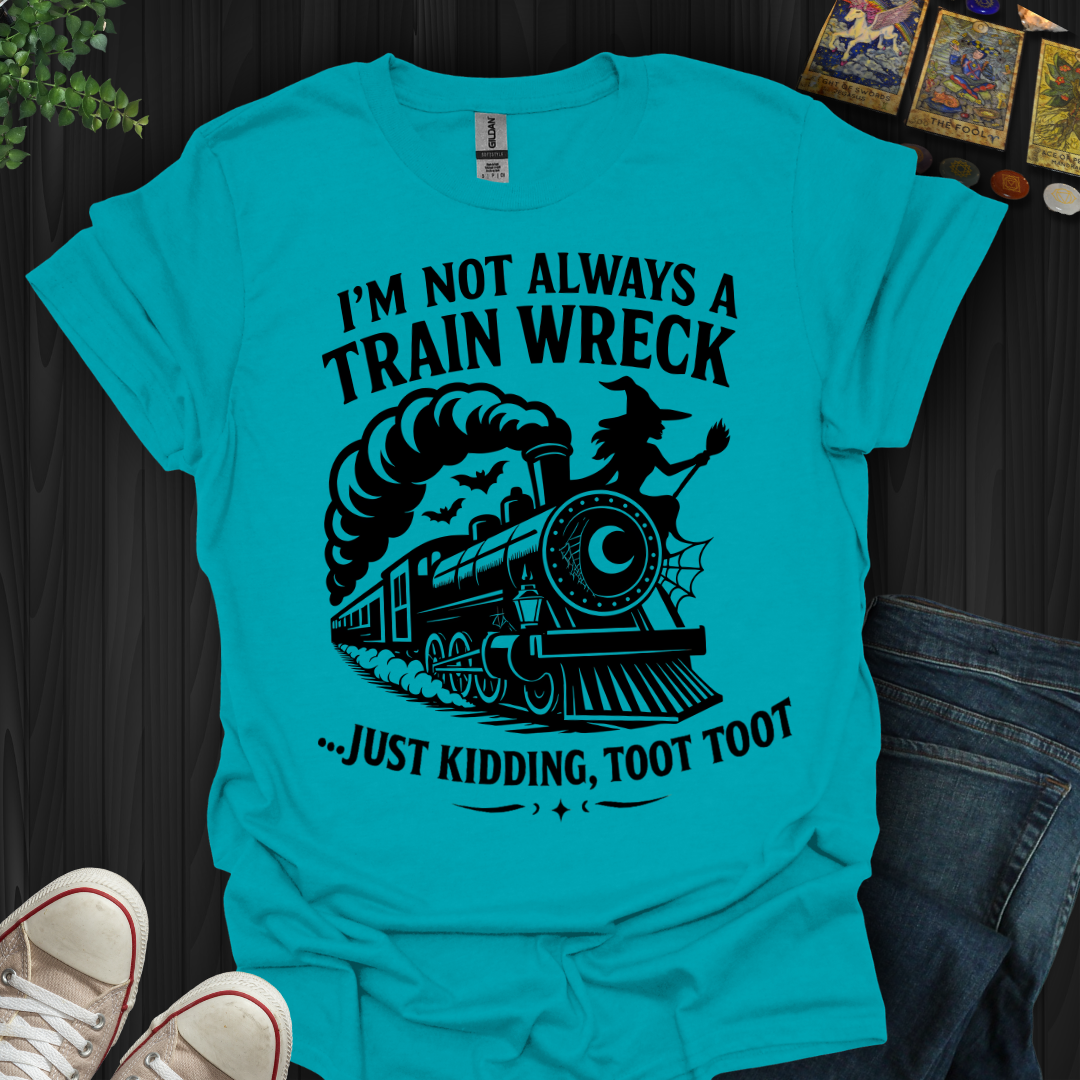 Train Wreck Witch T-Shirt