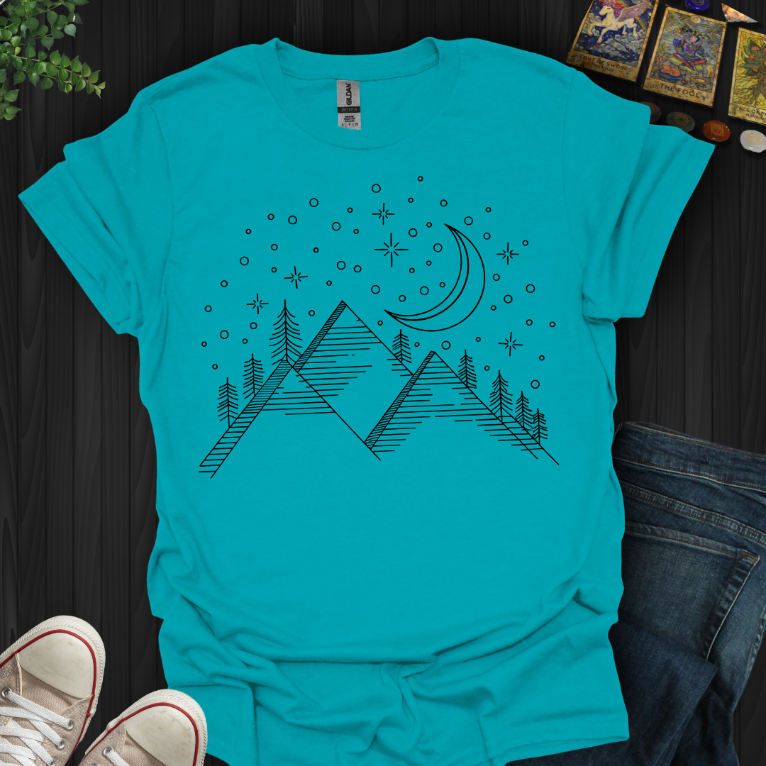 Mystic Mountain Glow   T-Shirt