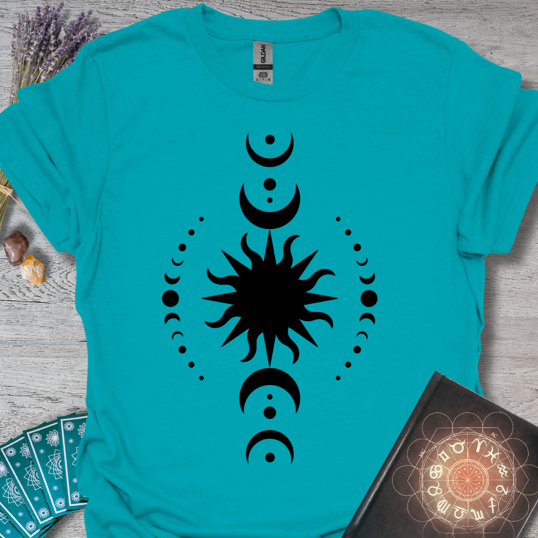 Sun and Moon Phases T-Shirt
