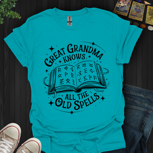 Great Grandma's Grimoire Magic T-Shirt