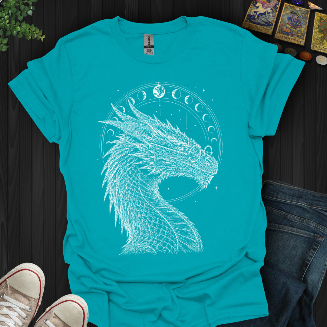 Moon Phase Dragon - T-Shirt