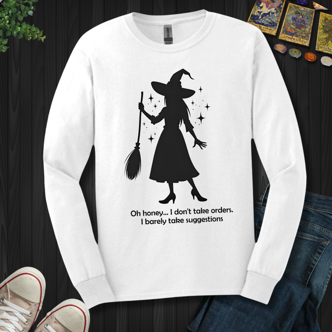 Witchy Attitude Long Sleeve Tee