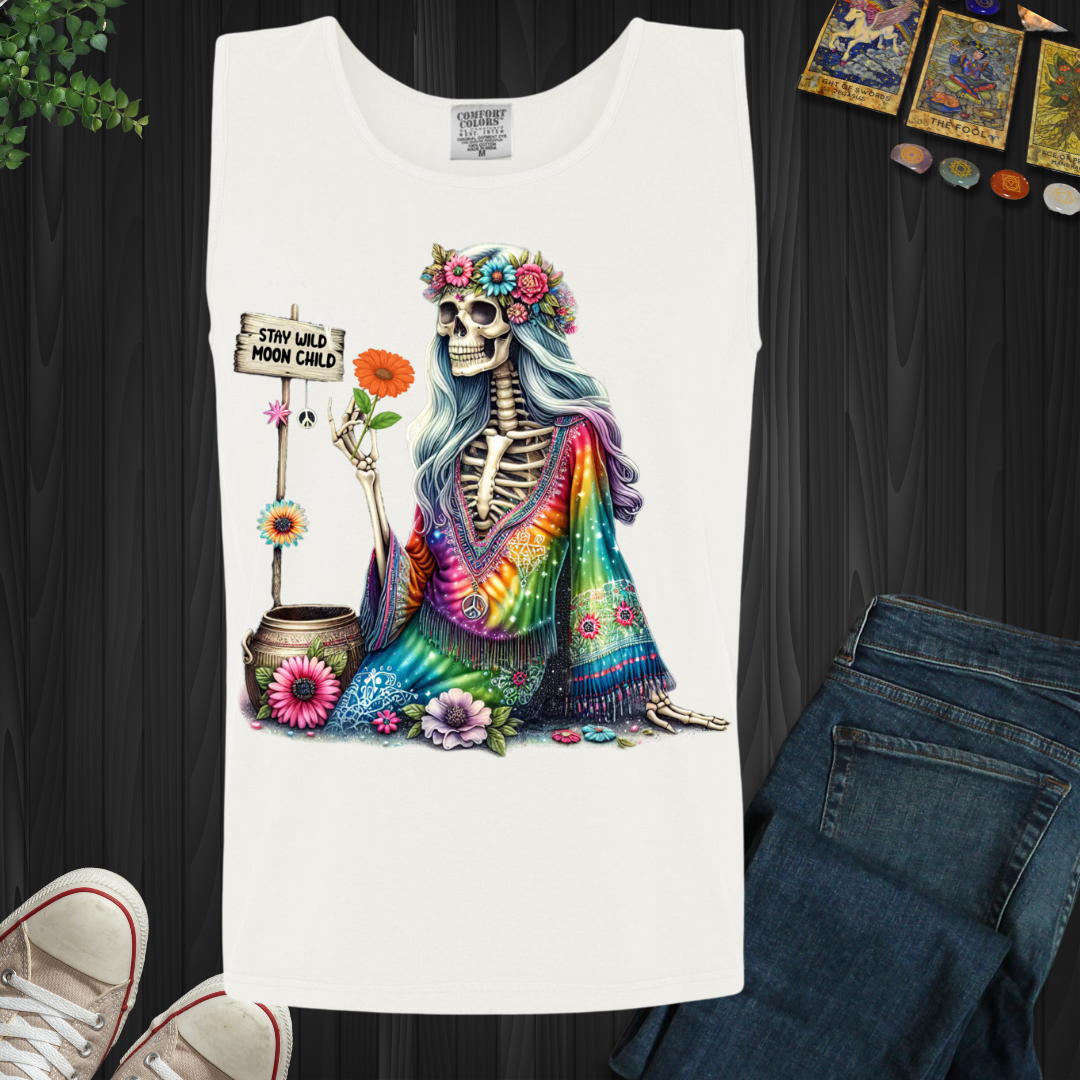 Hippy Moon Child Tank Top