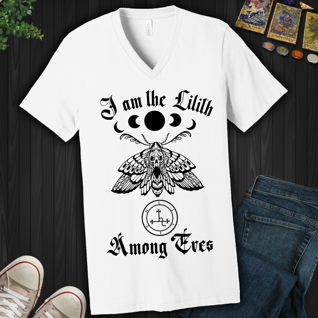 I Am the Lilith Among Eves V-Neck Tee