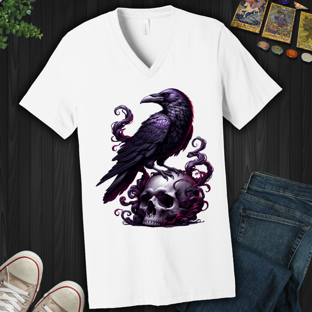 Raven's Omen V-Neck Tee